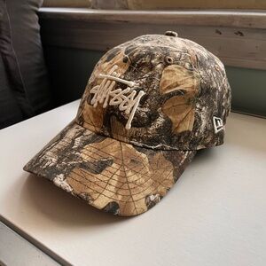 Stussy New Era RealTree Camo 9Twenty Baseball Hat Strapback Adjustable